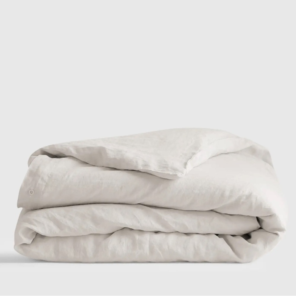 Quince European Linen Duvet Cover